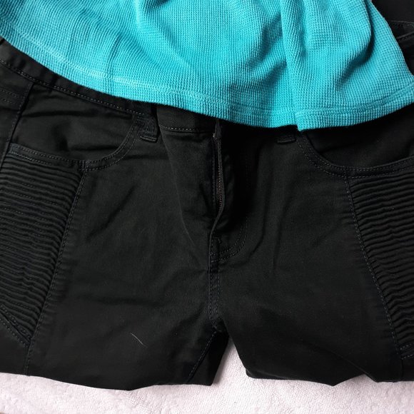 American Eagle black ankle jeggings womens - Picture 1 of 10